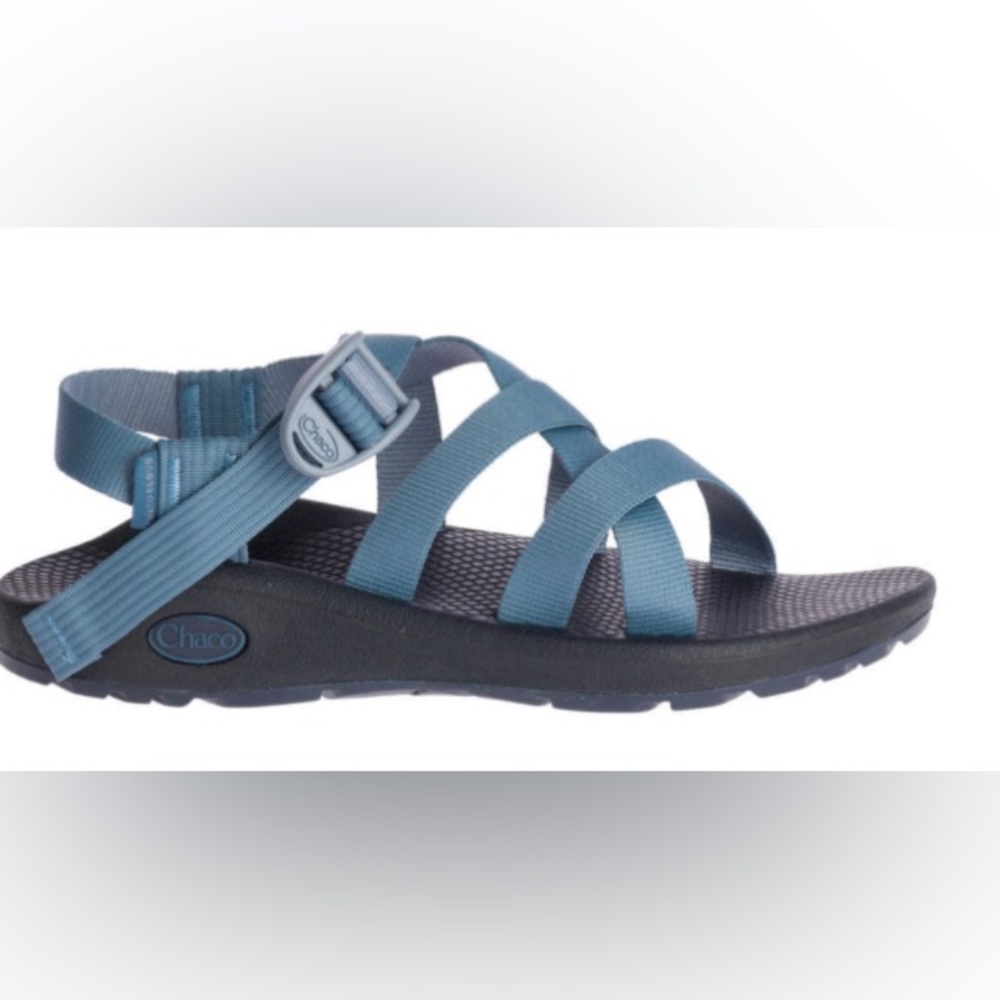 Chaco banded Z Cloud Classic Sandals Solid mirage Winds blue Size 8
